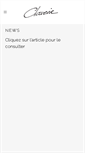 Mobile Screenshot of jeanclaverie.fr